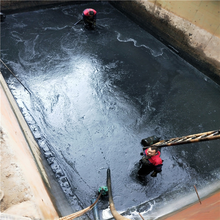 沙河废水池清理
